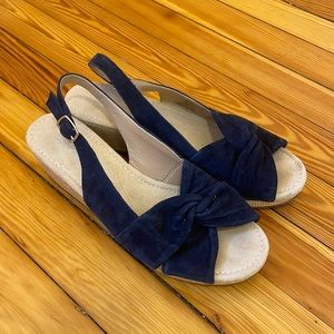 Blue Suede Shoes from Lands End size 40